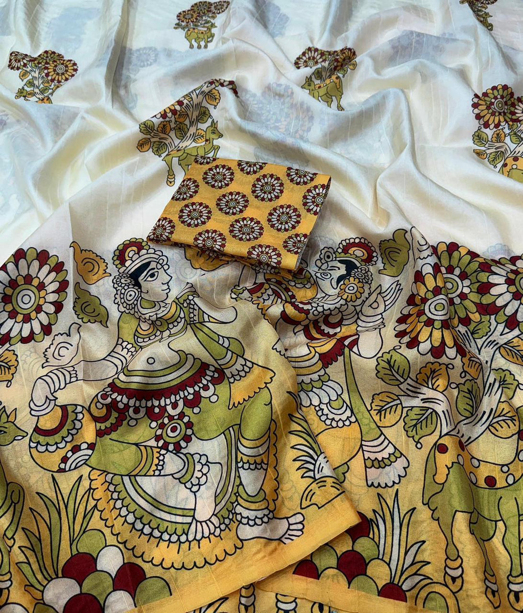 Pure Handloom Tussar Silk Saree