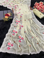 Pure Soft Chiffon Saree
