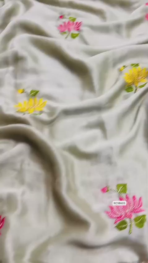 Premium Soft Rangoli Silk Saree