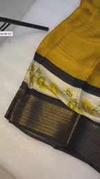 Heavy Mysore Silk Saree – Two Tone Padding Border