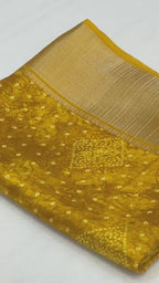 Dola Silk Bandhani Print Saree with Rich Zari Border & Matching Running Blouse – Lightweight Festive Elegance for Boutique Collections