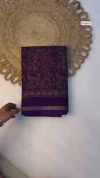 Mangalgiri Heavy Mul Mul Cotton Saree
