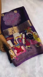 Premium Dola Self Jacquard Silk Saree with Jari Work & Butti Blouse – Super Hit Collection